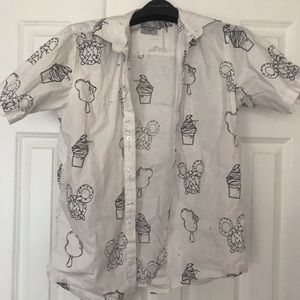 GASCO Disney snack short sleeve button up